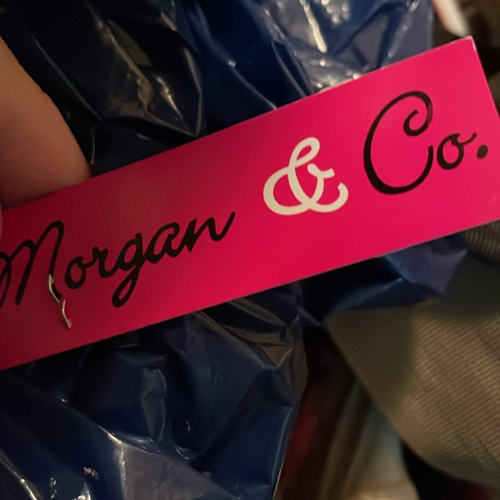 Morgan & Co. Rose Gold Sequin Size 3/4 NWT - Picture 9 of 9